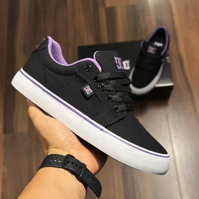 Dc Shoes Anvil Tx La Black Black Lilac