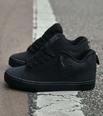 Dc Shoes New Court Graffik Sd Black Black Black