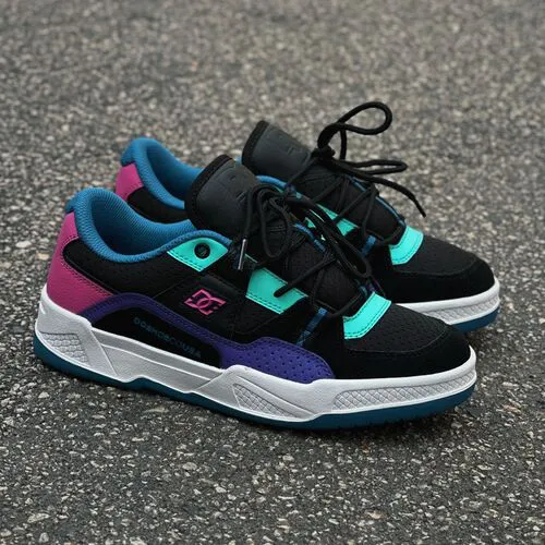 Dc Shoe Construct Imp Black Multi White