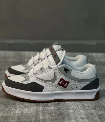 Dc Shoe Kalynx Zero Imp White Grey Red