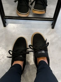 Hocks Flat Lite Preto/Natural