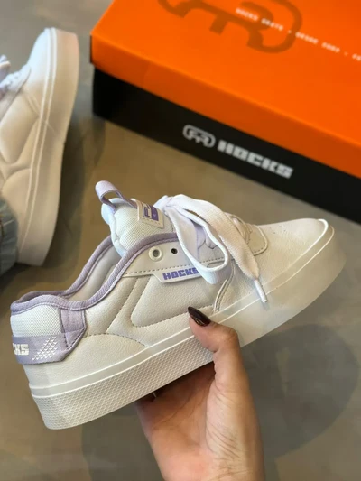 Hocks Flat Core Branco Lilac