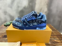 LV *Trainer - Jeans Black Blue