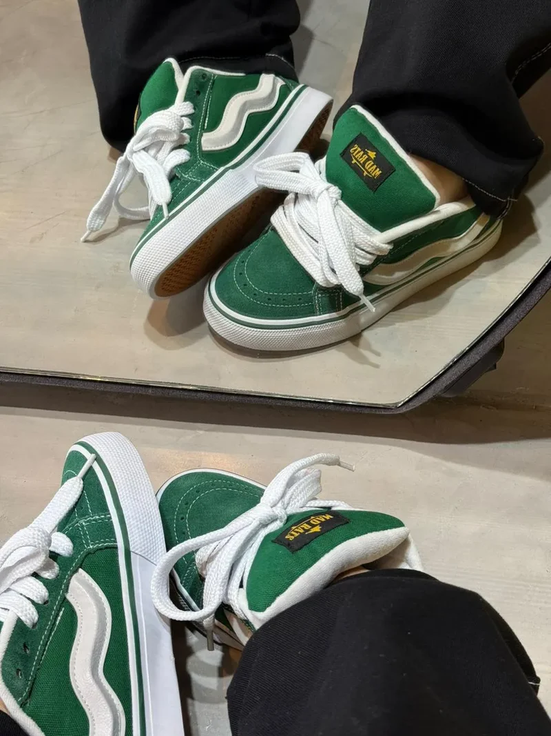 Tênis Mad Rats Bulky Classic 90 Verde Bandeira