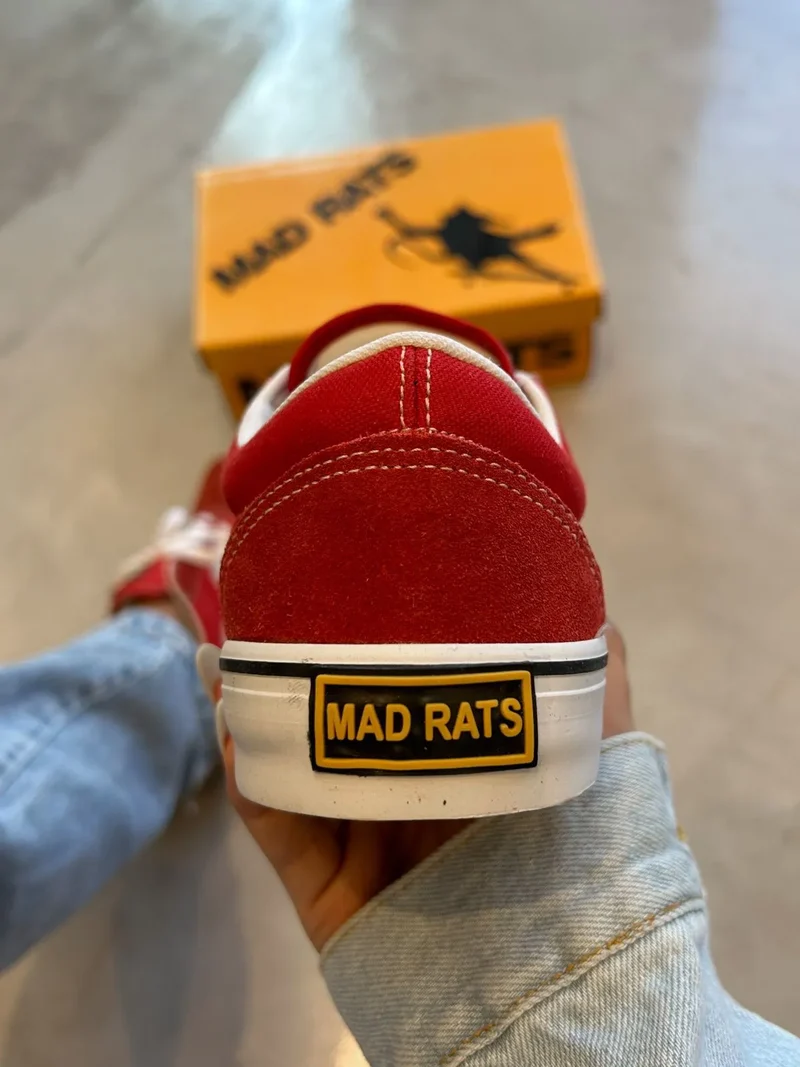 Tênis Mad Rats Old School Vermelho