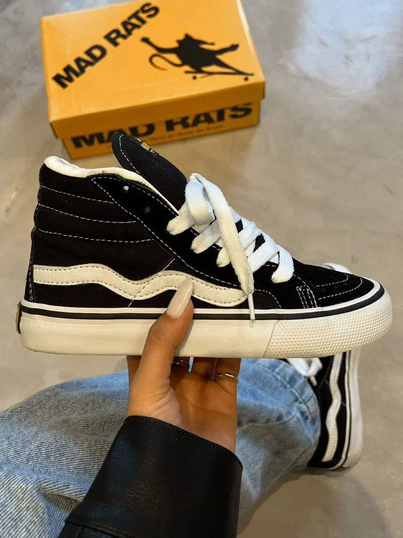 Tenis Mad Rats Hi Top Preto