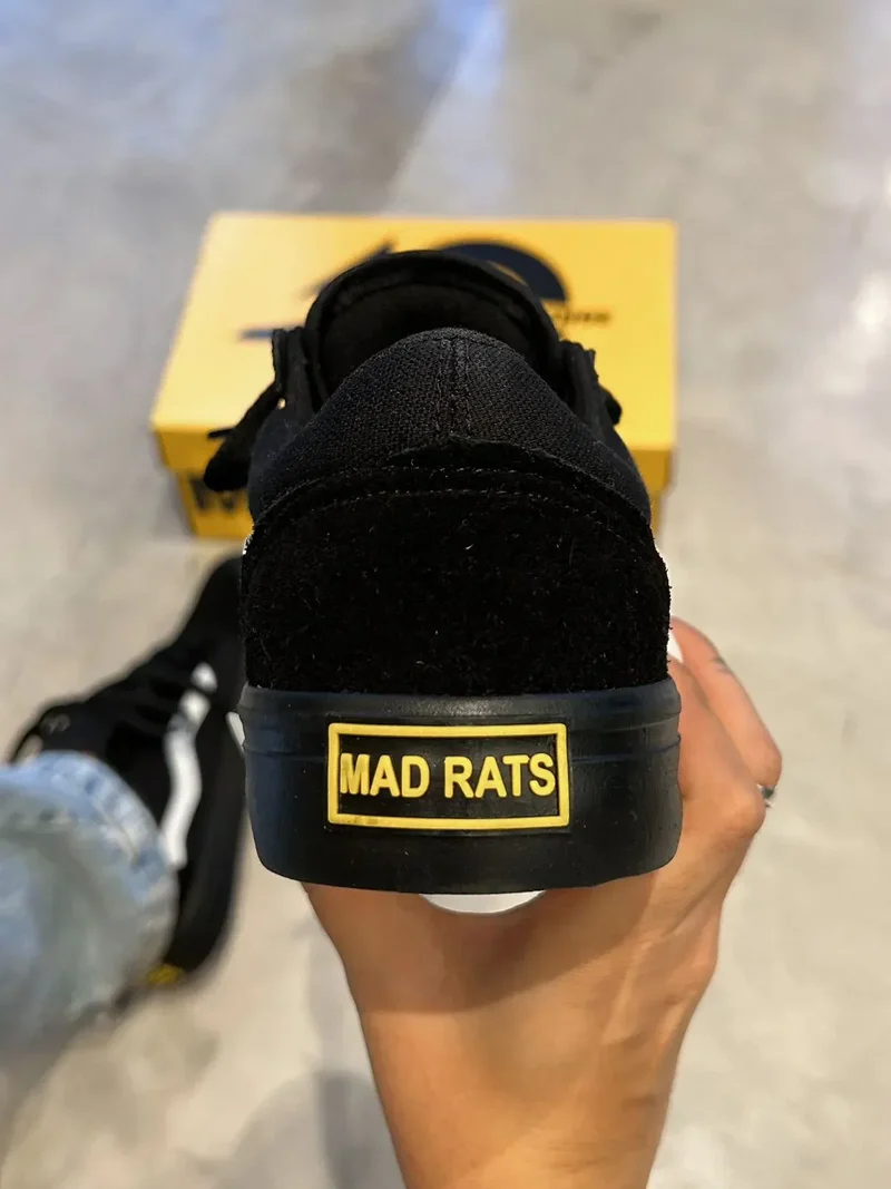 Tênis Mad Rats Old School Black/White