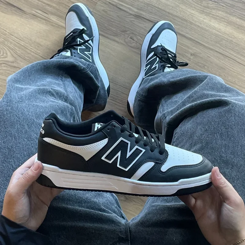 New Balance 480 Low Black White