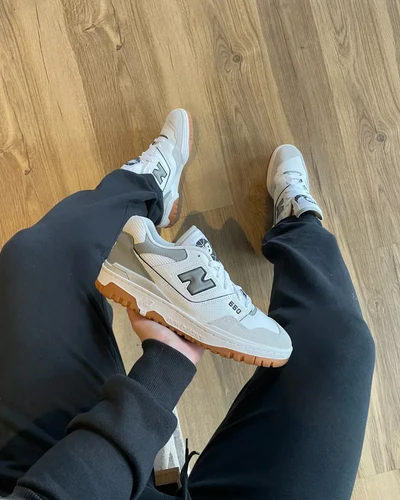 New Balance 550 Branco Cinza