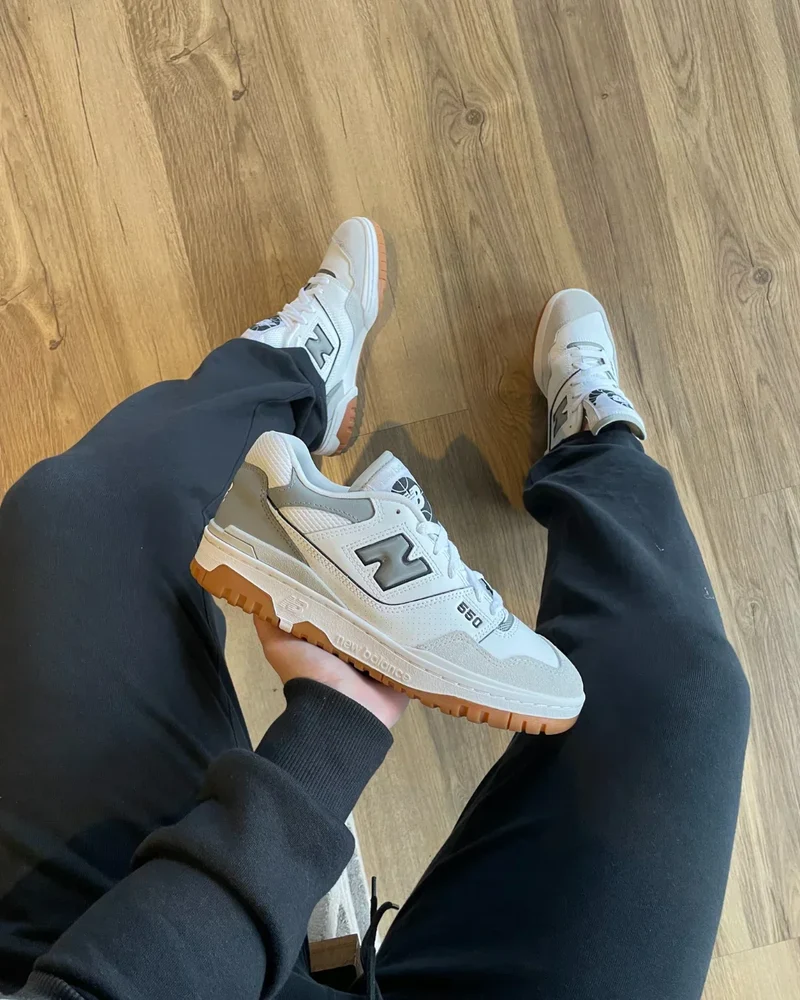 New Balance 550 Branco Cinza