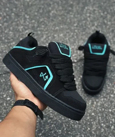 Tesla x Lokal Big Preto/Verde Agua