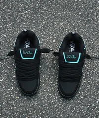 Tesla x Lokal Big Preto/Verde Agua