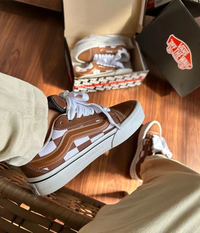 Vans Knu Skool Marrom Xadrez