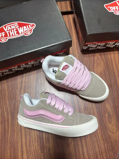 Vans Knu Skool Marrom e Rosa