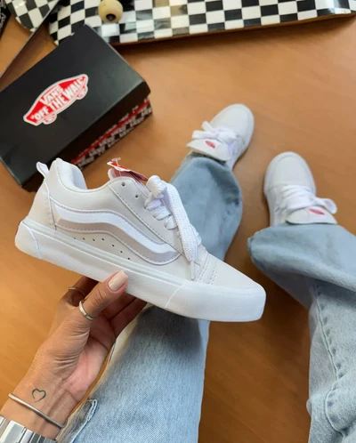 Vans Knu Skool Pig Suede Gray