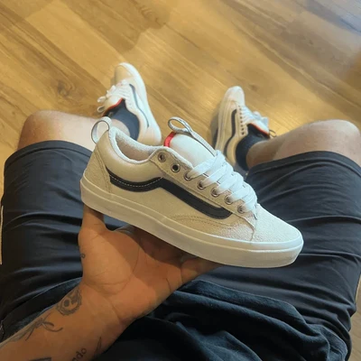Vans Old Skool Skate 36+ Antique White Black