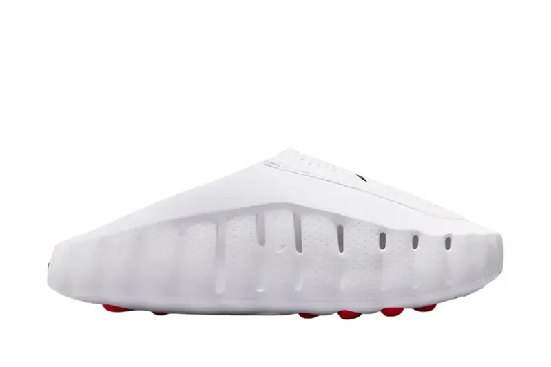 Slide Nike Mind 001 White Speed Red Branco