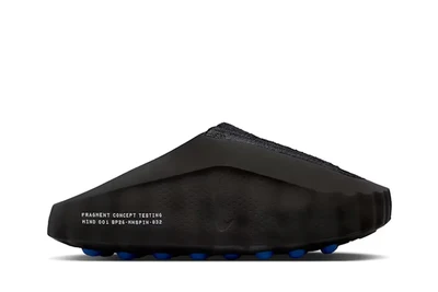 Slide Nike Mind 001 Fragment Concept Black Preto