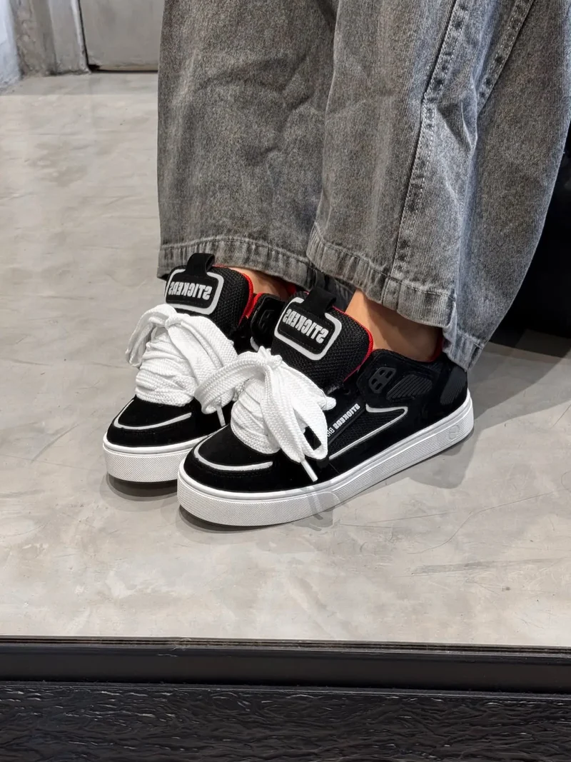 Tenis Stickers Cali Preto Napolitano