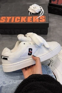 Tênis Stickers Premium Branco Brilhante