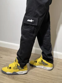 CALÇA CARGO PRETA (sarja premium)