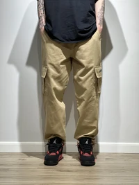 CALÇA CARGO BEGE (sarja premium)