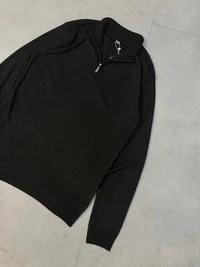 SUÉTER MEIO ZÍPER (preto)